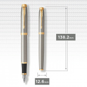 Ручка перьевая Parker IM Brushed Metal GT FP F 22 211 4 – techzone.com.ua Ручка перьевая Parker IM Brushed Metal GT FP F 22 211 4 – techzone.com.ua