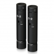 Пара конденсаторних мікрофонів BEHRINGER C-2 Dark Edition 2 – techzone.com.ua