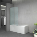 Штора на ванну Lidz Brama SS120x140L.CRM.FR стекло Frost 6 мм, ліва 3 – techzone.com.ua