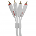 Кабель UDG Set RCA - RCA White 3m (U97003WH) 1 – techzone.com.ua