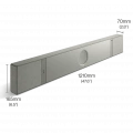 Саундбар KEF XIO Silver Grey 6 – techzone.com.ua