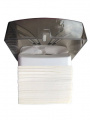 Диспенсер для бумажных полотенец Afacan Plastik 3-сложений чёрный прозрачный пластик ZHA-2 109 4 – techzone.com.ua