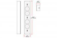 Лінійний динамік Earthquake OW-4503 LCR 7 – techzone.com.ua Лінійний динамік Earthquake OW-4503 LCR 7 – techzone.com.ua