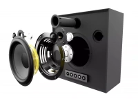 Полочна акустика Morel Hogtalare Black Cabinet With White Grill PAIR 4 – techzone.com.ua Полочна акустика Morel Hogtalare Black Cabinet With White Grill PAIR 4 – techzone.com.ua