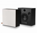 Полочна акустика Morel Hogtalare Black Cabinet With White Grill PAIR 5 – techzone.com.ua