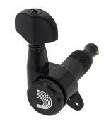 D'ADDARIO PWAT-6R2 AUTO-TRIM TUNING MACHINES (6 in-line, Black) 1 – techzone.com.ua