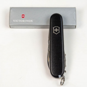 Складной нож Victorinox SPARTAN MAT черный матовый лак 1.3603.3.M0007p 12 – techzone.com.ua Складной нож Victorinox SPARTAN MAT черный матовый лак 1.3603.3.M0007p 12 – techzone.com.ua