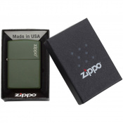 Запальничка Zippo 221 ZL CLASSIC green matte with zippo 3 – techzone.com.ua Запальничка Zippo 221 ZL CLASSIC green matte with zippo 3 – techzone.com.ua