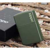 Запальничка Zippo 221 ZL CLASSIC green matte with zippo 7 – techzone.com.ua Запальничка Zippo 221 ZL CLASSIC green matte with zippo 7 – techzone.com.ua