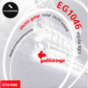 Струны для электрогитары Galli PROcoated EG1046 (10-46) Regular Light