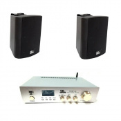 Комплект 4all Audio SET 2xWALL 420 IP Black 1xPAMP-60-BT