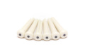 GRAPH TECH PP-1122-00 TUSQ Bridge Pins Martin Style 2mm White / Black Dot (6 Pcs) Набор колышков 1 – techzone.com.ua