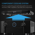 Система охлаждения AC Infinity AIRCOM T9 Black 3 – techzone.com.ua
