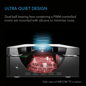 Система охолодження AC Infinity AIRCOM T9 Black 4 – techzone.com.ua Система охолодження AC Infinity AIRCOM T9 Black 4 – techzone.com.ua