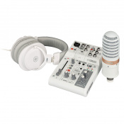 YAMAHA AG03MK2 LSPK Live Streaming Pack (White)