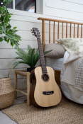 Гитара CORT EARTH MINI E Adirondack (Open Pore) 5 – techzone.com.ua