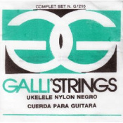 Струны для укулеле Galli G216 G216B - черный