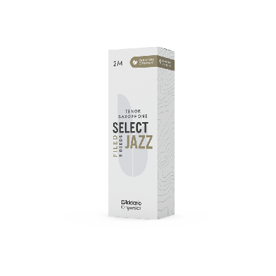 Тростини D'Addario Organic Select Jazz - Tenor Sax Filed 2M - 5 Pack – techzone.com.ua