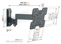 Крiплення настiнне VOGELS TVM 3243 White 2 – techzone.com.ua Крiплення настiнне VOGELS TVM 3243 White 2 – techzone.com.ua