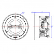 Стельова колонка Bowers & Wilkins CCM663SR 3 – techzone.com.ua Стельова колонка Bowers & Wilkins CCM663SR 3 – techzone.com.ua