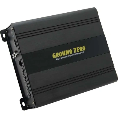 Автопідсилювач Ground Zero GZIA 500.1 – techzone.com.ua