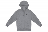 Толстовка FENDER SPAGHETTI SMALL LOGO ZIP FRONT HOODIES XL