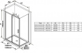 Нерухома стінка для душу Ravak Blix Slim BLSPS-90 Полір. алюм. Transparent X9BM70C00Z1 2 – techzone.com.ua