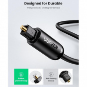 Кабель UGREEN AV122 Toslink-Toslink Optical Audio Cable, 3 m 70893 2 – techzone.com.ua Кабель UGREEN AV122 Toslink-Toslink Optical Audio Cable, 3 m 70893 2 – techzone.com.ua