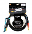 Інструментальний кабель KLOTZ TITANIUM INSTRUMENT CABLE SILENTPLUG 6 M 3 – techzone.com.ua