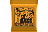 ERNIE BALL 2833 Hybrid Slinky Nickel Wound 4-String Bass 45/105 Струни для бас-гітар