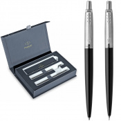 Набір Parker JOTTER Bond Street Black CT BP+PCL (кулькова + олівець) 1 – techzone.com.ua