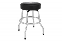 Стілець барний FENDER 24" CUSTOM SHOP CHEVRON LOGO BARSTOOL, BLACK/CHROME