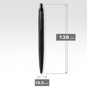 Ручка шариковая Parker JOTTER XL Monochrome Black BT BP блистер 12 436 3 – techzone.com.ua Ручка шариковая Parker JOTTER XL Monochrome Black BT BP блистер 12 436 3 – techzone.com.ua
