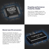 ЦАП Topping D70 Pro Sabre Black 6 – techzone.com.ua ЦАП Topping D70 Pro Sabre Black 6 – techzone.com.ua