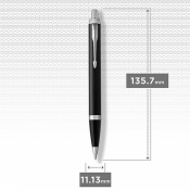 Ручка шариковая Parker IM Matte Black CT BP блистер 26 136 4 – techzone.com.ua Ручка шариковая Parker IM Matte Black CT BP блистер 26 136 4 – techzone.com.ua
