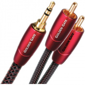 Аудіокабель AudioQuest Golden Gate 3.5mm-RCA 1m (GOLDG01MR) 1 – techzone.com.ua