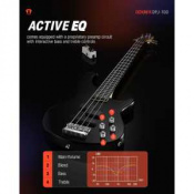 Donner Music DPJ-100 Electric Bass Guitar Black EC1386 4 – techzone.com.ua Donner Music DPJ-100 Electric Bass Guitar Black EC1386 4 – techzone.com.ua