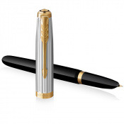Ручка перьевая Parker PARKER 51 Premium Black GT FP F 56 111 3 – techzone.com.ua Ручка перьевая Parker PARKER 51 Premium Black GT FP F 56 111 3 – techzone.com.ua