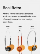 Накладні навушники KOSS KPH40 Retro (47104) 3 – techzone.com.ua Накладні навушники KOSS KPH40 Retro (47104) 3 – techzone.com.ua