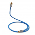 Кабель сабвуфера Melodika SBSW30 Sky Blue RCA-RCA 3m 1 – techzone.com.ua