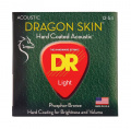 DR Strings DRAGON SKIN Acoustic - Light (12-54) 1 – techzone.com.ua