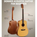 Donner Music Acoustic Guitar 41 Inch Full-size EC983 3 – techzone.com.ua