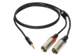 KLOTZ KY9-180 MINILINK PRO Y-CABLE 1.8 M BLACK Кабель комутаційний 2 – techzone.com.ua