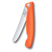 Складаний ніж для пікніка Victorinox Swiss Classic 11см хвиля оранж 6.7839.FC1 4 – techzone.com.ua