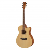 Гітара акустична YAMAHA FS400C (Natural Satin) 1 – techzone.com.ua