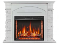 Електрокамін ArtiFlame Alioth AF28S білий 1 – techzone.com.ua