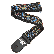 D'ADDARIO JOE SATRANI WOVEN GUITAR STRAP (Snakes Mosaic)