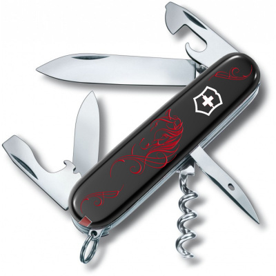Складной нож Victorinox SPARTAN ZODIAC Красный конь 1.3603.3.Z5361u – techzone.com.ua