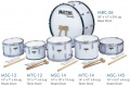 Маршевый бас-барабан MAXTONE MBC-26A 3 – techzone.com.ua
