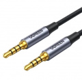 Кабель для навушників UGREEN AV183 3.5 mm to 3.5 mm Audio Cable, 2 m Black 20782 1 – techzone.com.ua